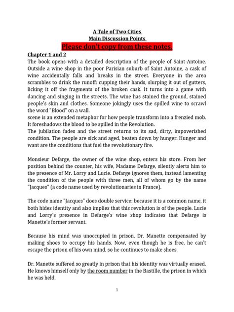 a tale of two cities short summary in 100 words|A Tale of Two Cities Summary and Analysis .